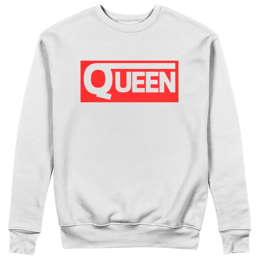Felpa donna personalizzabile con nome v queen Love