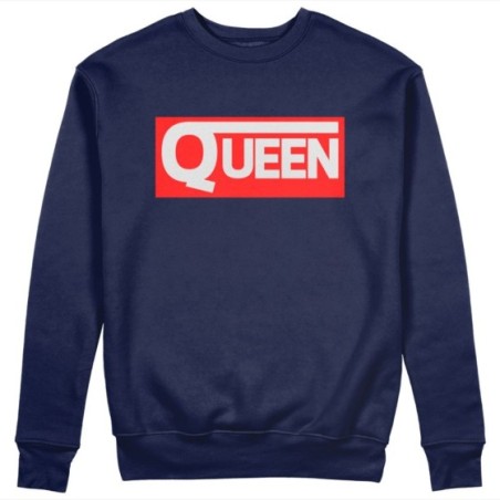 Felpa donna personalizzabile con nome v queen Love