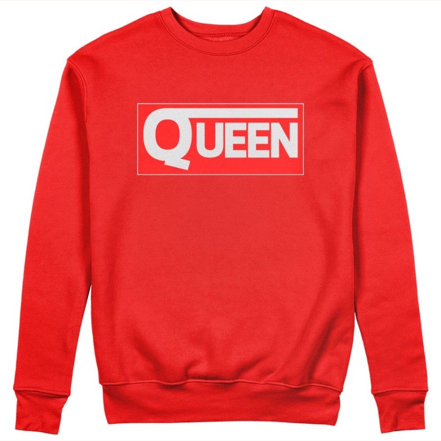Felpa donna personalizzabile con nome v queen Love