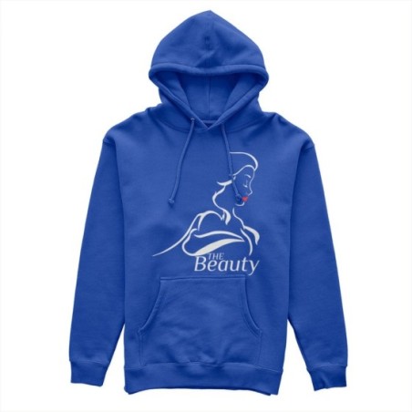 Felpa donna personalizzabile con nome the beauty Love