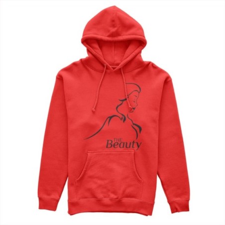 Felpa donna personalizzabile con nome the beauty Love