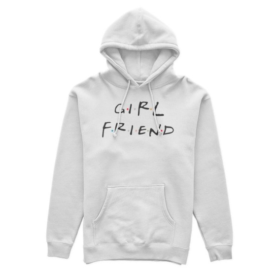 Felpa donna personalizzabile con nome girl friend friends Love