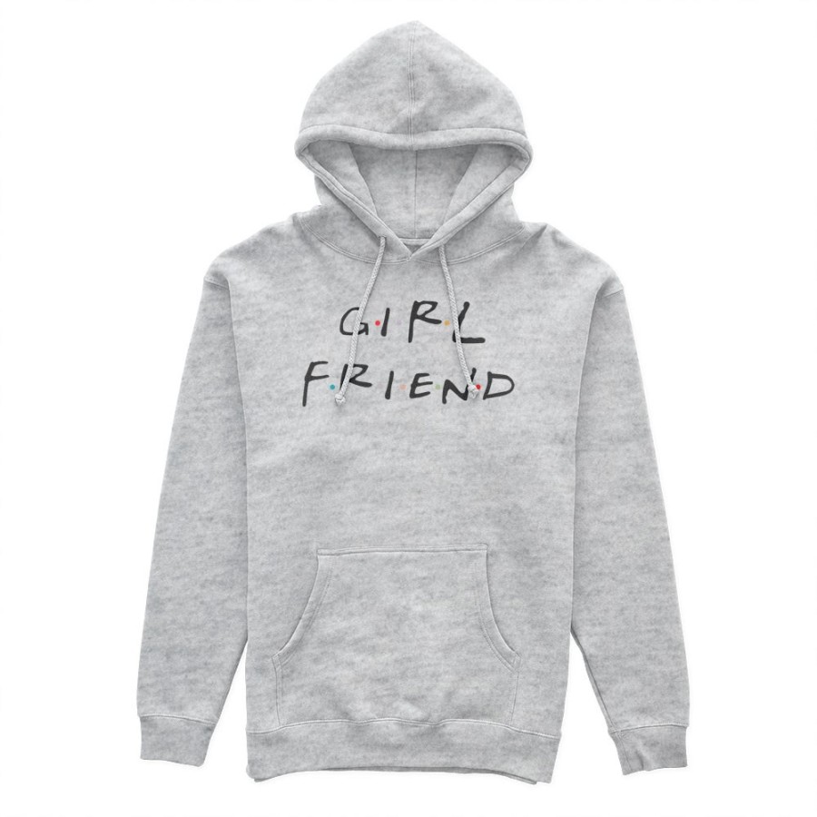 Felpa donna personalizzabile con nome girl friend friends Love