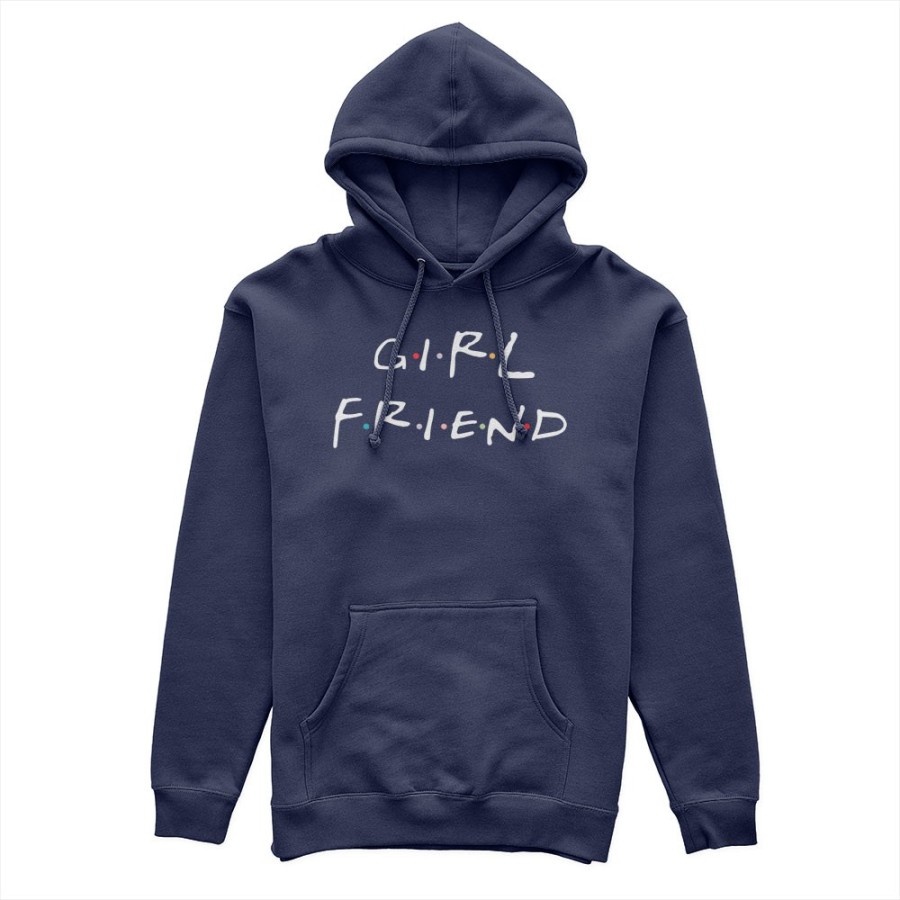 Felpa donna personalizzabile con nome girl friend friends Love