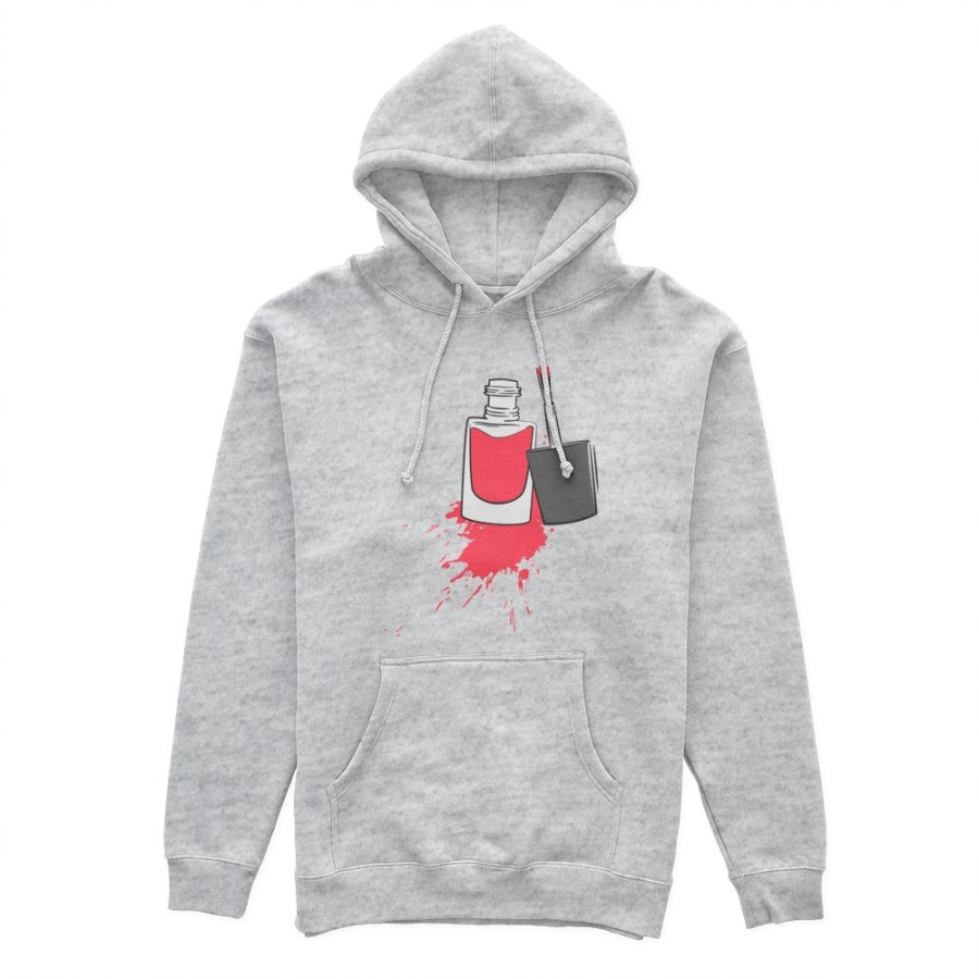 Felpa donna personalizzabile con nome smalto Love