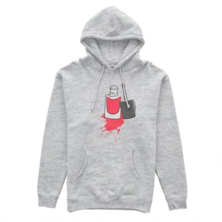 Felpa donna personalizzabile con nome smalto Love