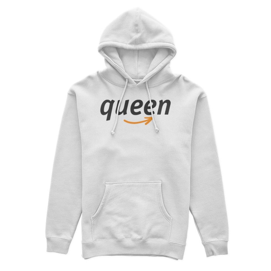 Felpa donna personalizzabile con nome queen delivery Love