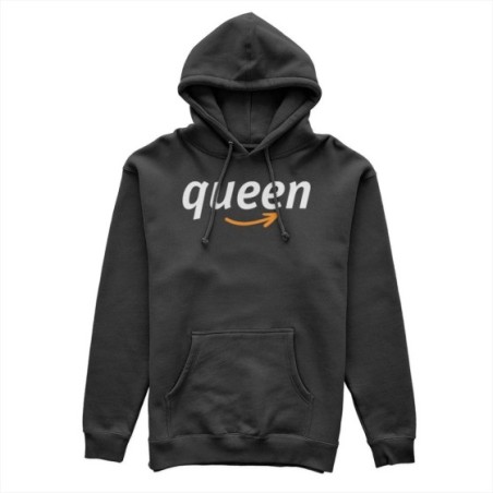 Felpa donna personalizzabile con nome queen delivery Love