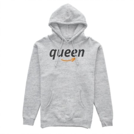 Felpa donna personalizzabile con nome queen delivery Love