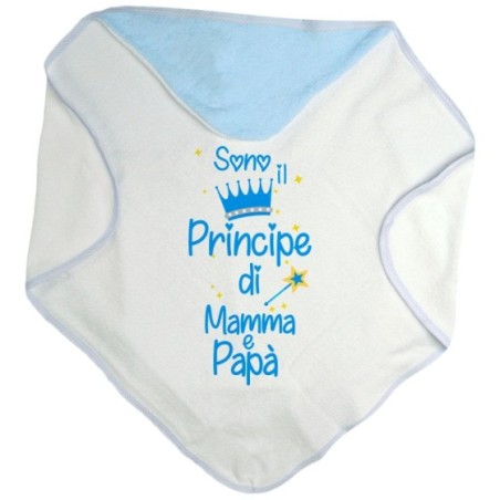 Accappatoio neonato sono la principessa il principe di...