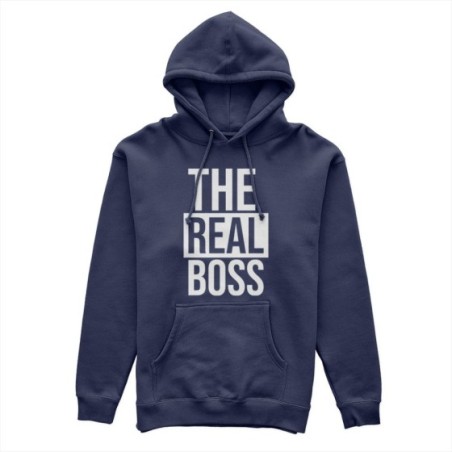 Felpa donna personalizzabile con nome the real boss Love