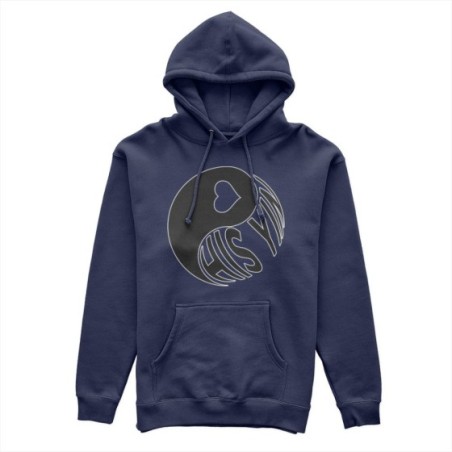 Felpa donna personalizzabile con nome his yin Love