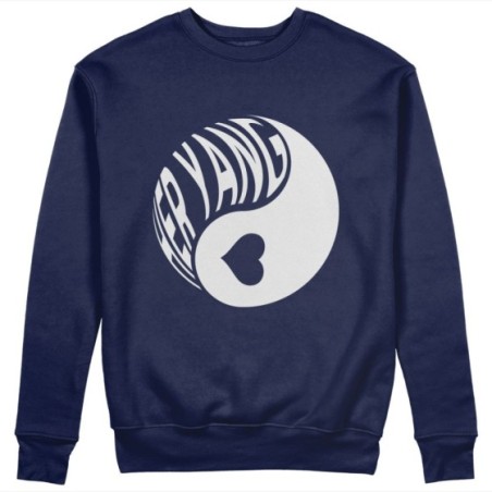 Felpa uomo personalizzabile con nome her yang Love