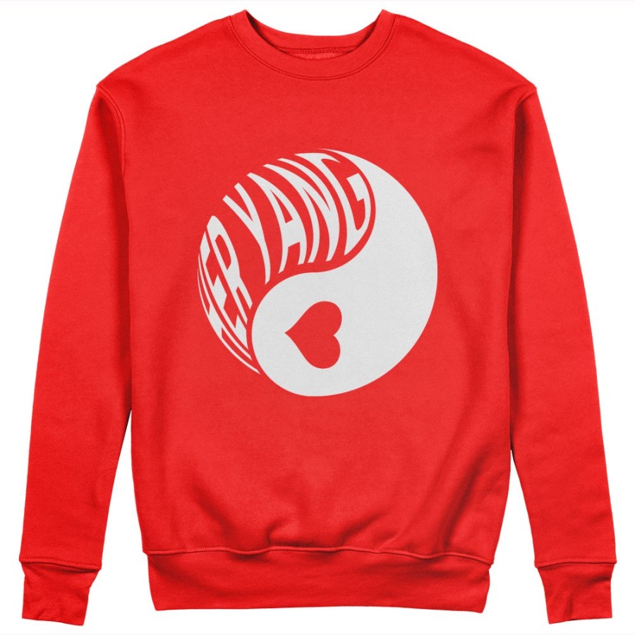 Felpa uomo personalizzabile con nome her yang Love