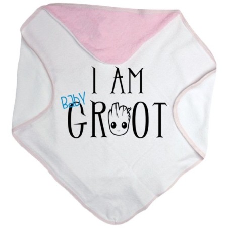 Accappatoio neonato i am baby groot Per la famiglia