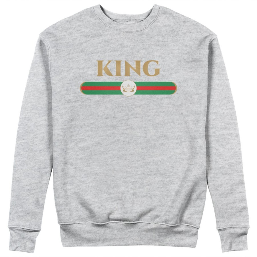Felpa uomo personalizzabile con nome king brand di lusso Love