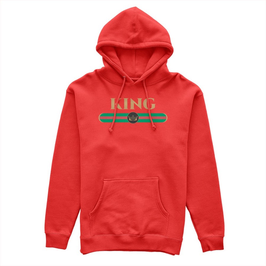 Felpa uomo personalizzabile con nome king brand di lusso Love