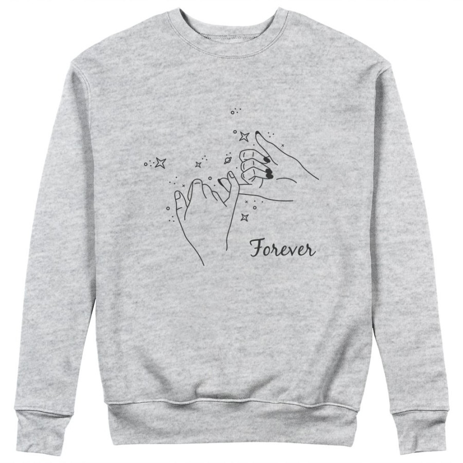 Felpa uomo personalizzabile con nome complicità forever Love