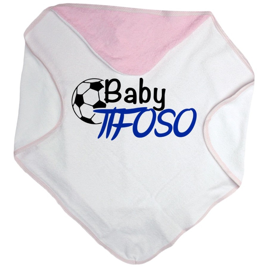 Accappatoio neonato baby tifoso baby tifosa Per la famiglia