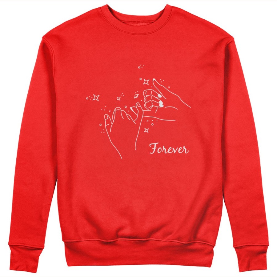 Felpa uomo personalizzabile con nome complicità forever Love