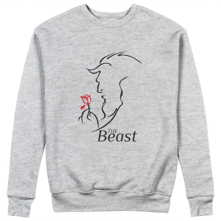 Felpa uomo personalizzabile con nome the beast Love