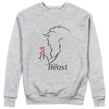 Felpa uomo personalizzabile con nome the beast Love