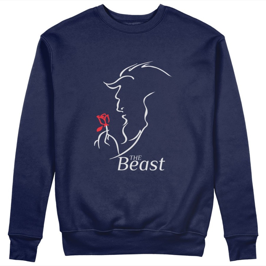 Felpa uomo personalizzabile con nome the beast Love