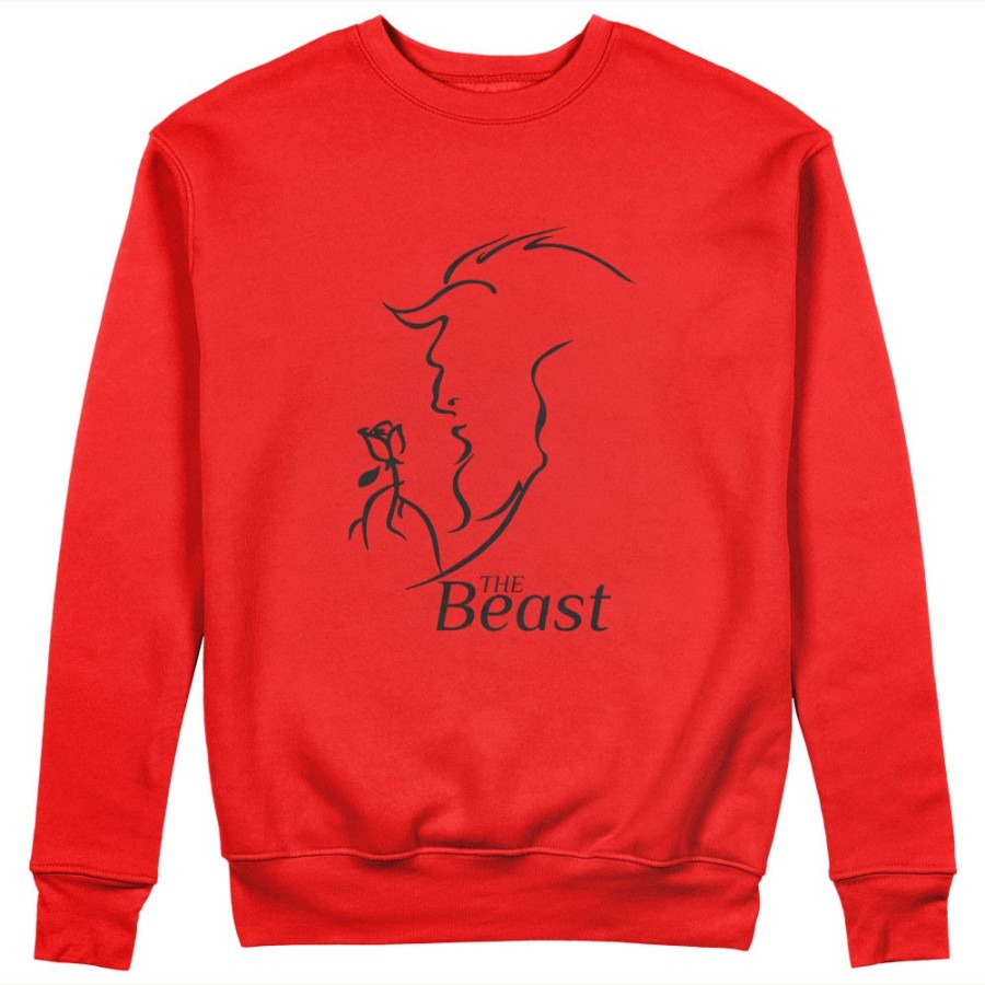 Felpa uomo personalizzabile con nome the beast Love
