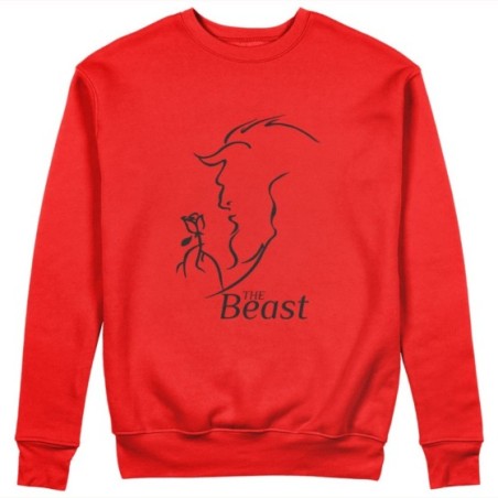 Felpa uomo personalizzabile con nome the beast Love