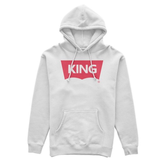 Felpa uomo personalizzabile con nome king loveis Love