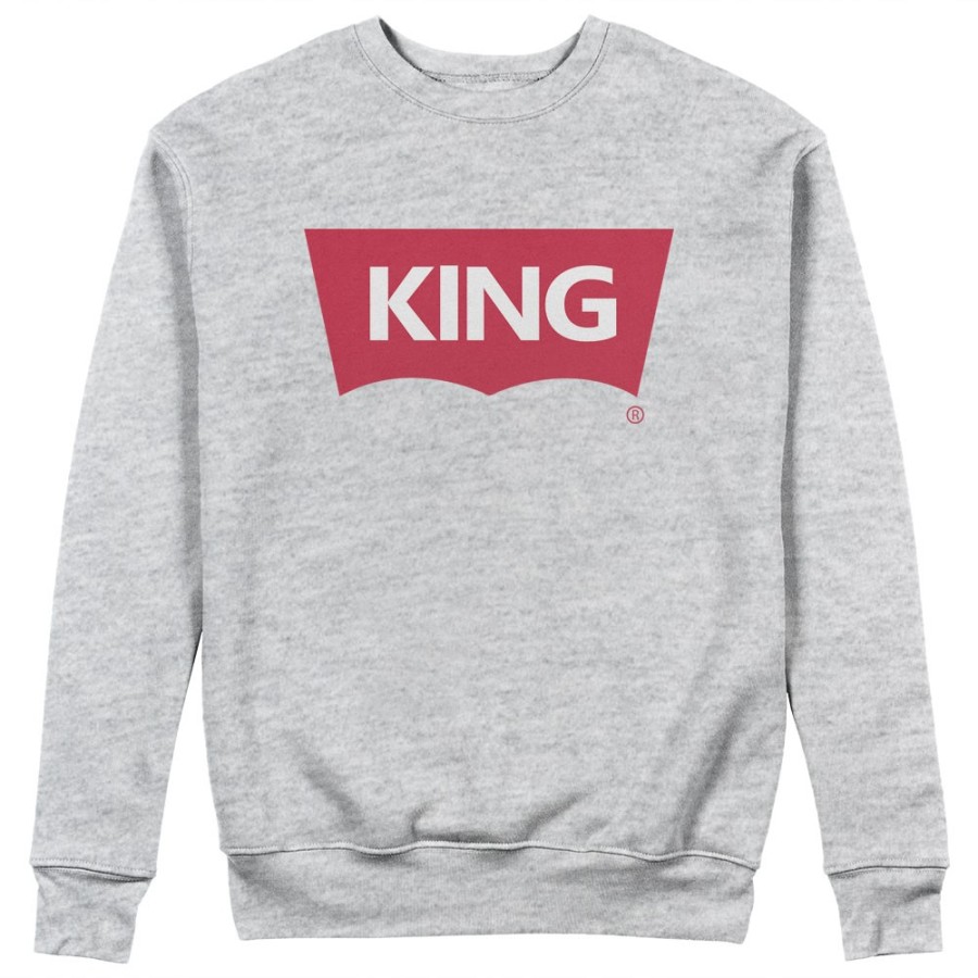 Felpa uomo personalizzabile con nome king loveis Love