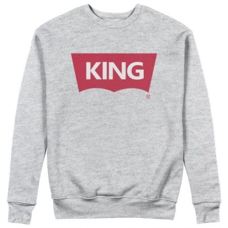 Felpa uomo personalizzabile con nome king loveis Love