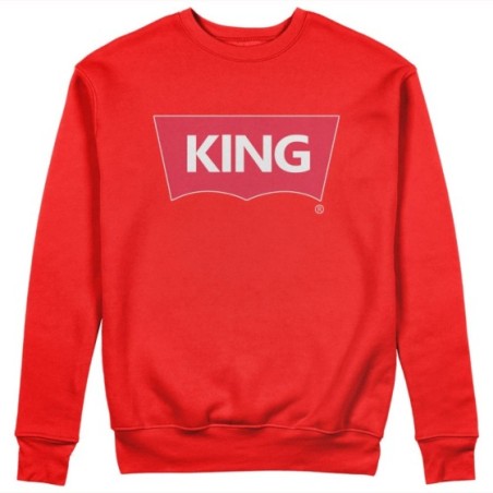Felpa uomo personalizzabile con nome king loveis Love