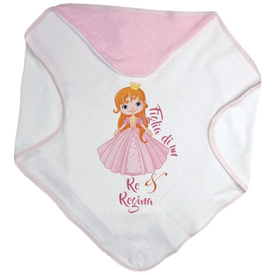 Accappatoio neonata figlia di un re e regina royal Per la famiglia
