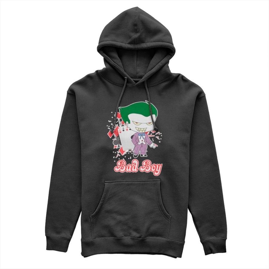 Felpa uomo personalizzabile con nome joker bad boy Love