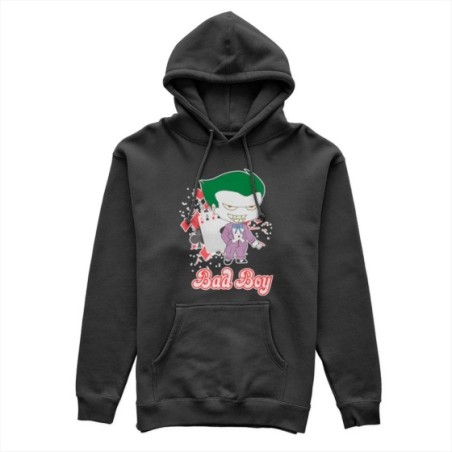 Felpa uomo personalizzabile con nome joker bad boy Love