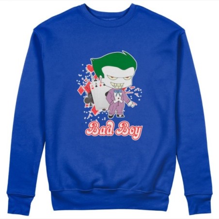 Felpa uomo personalizzabile con nome joker bad boy Love
