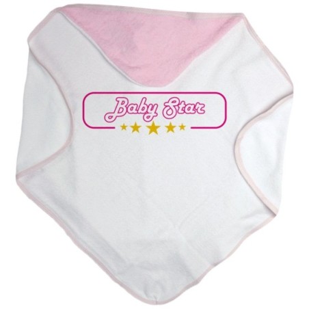 Accappatoio neonata baby star