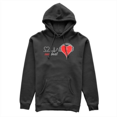 Felpa uomo personalizzabile con nome one beat