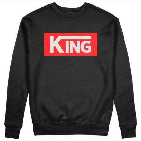 Felpa uomo personalizzabile con nome v king