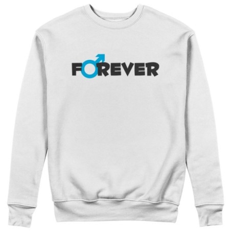 Felpa uomo personalizzabile con nome forever Love