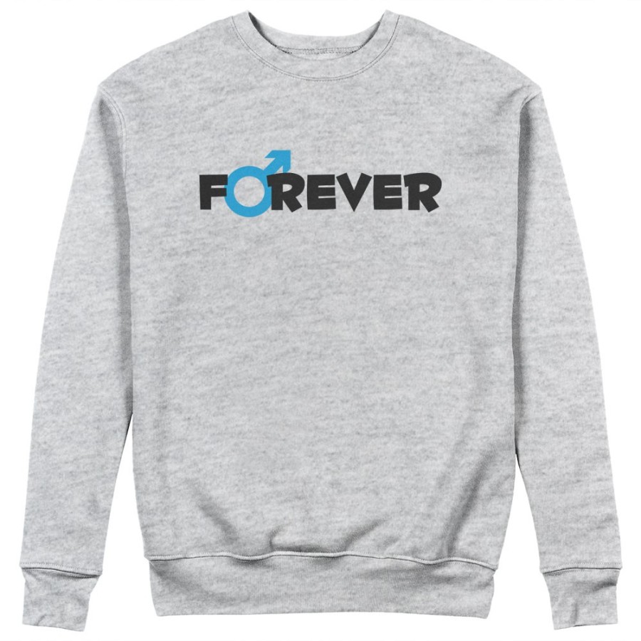 Felpa uomo personalizzabile con nome forever Love