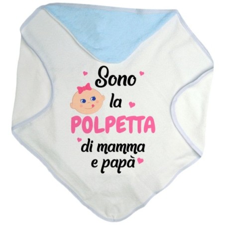 Accappatoio neonato sono la polpetta di papà Per la famiglia