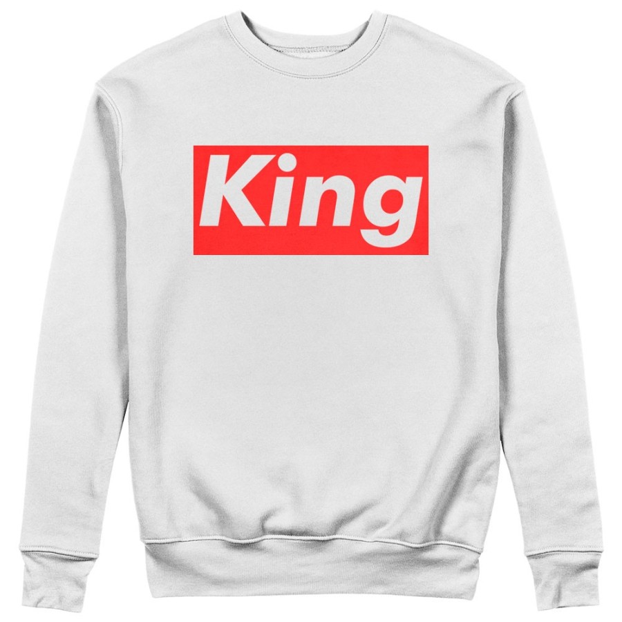 Felpa uomo personalizzabile con nome king supreme love Love