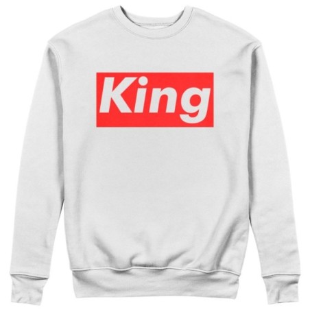 Felpa uomo personalizzabile con nome king supreme love Love