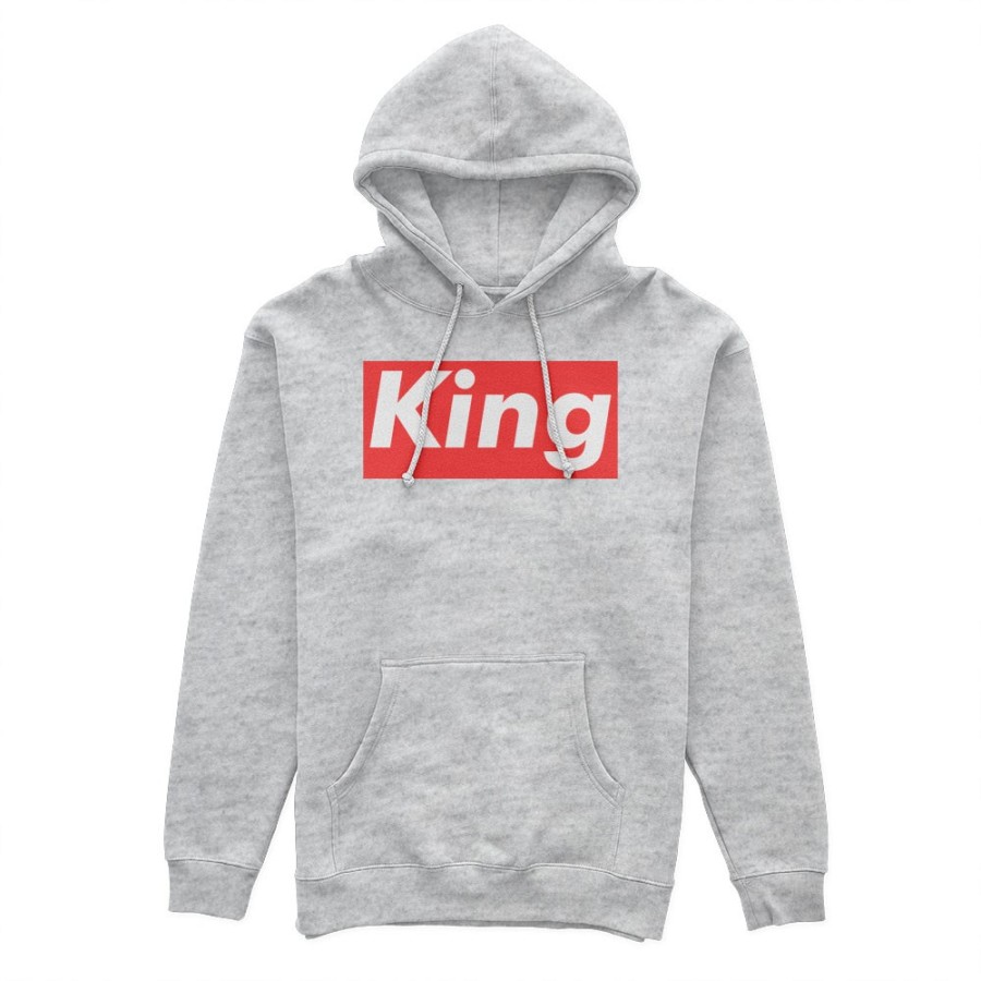 Felpa uomo personalizzabile con nome king supreme love Love