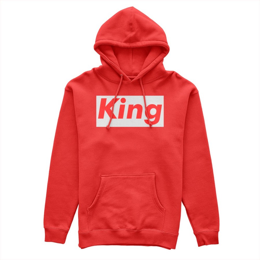 Felpa uomo personalizzabile con nome king supreme love Love