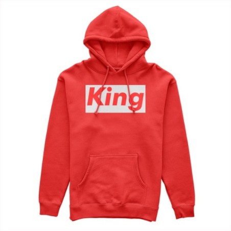 Felpa uomo personalizzabile con nome king supreme love Love