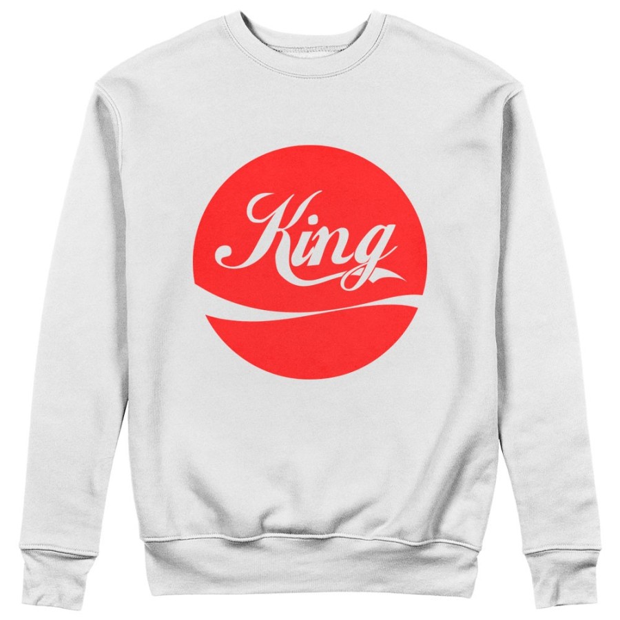 Felpa uomo personalizzabile con nome king cola Love