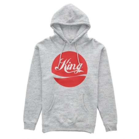 Felpa uomo personalizzabile con nome king cola Love